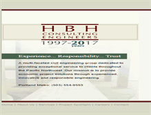 Tablet Screenshot of hbh-consulting.com